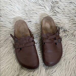 Brown Leather Women's Sandals